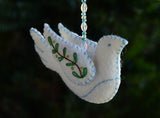 Peace Dove Ornament PDF PATTERN