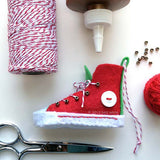 Holiday High-top Ornament PDF PATTERN
