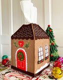 Gingerbread House Tissue Box Pattern