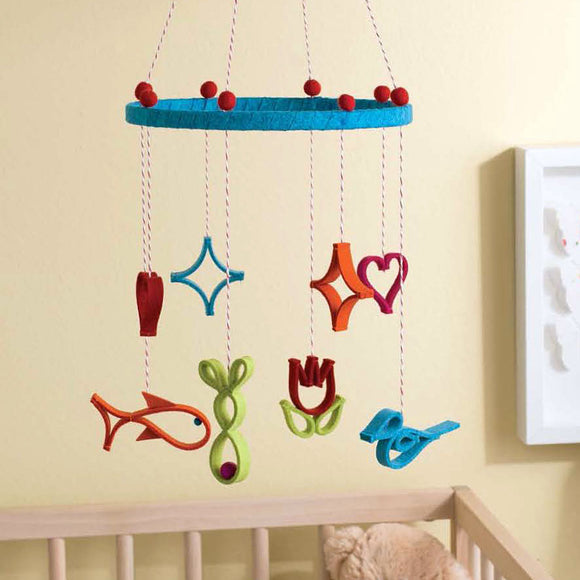 Felt Baby Mobile - photo sample from Present Perfect