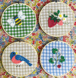 Nature Walk: Mini-Medley Embroidery PDF pattern