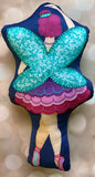 Sugar Plum Fairy Doll: Cut & Sew Panel