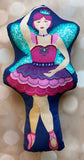 Sugar Plum Fairy Doll: Cut & Sew Panel