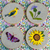 Sunny Skies: Mini-Medley Embroidery - SUPPLY KIT