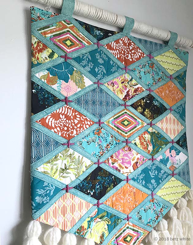 Boho Patchwork Wall Hanging PDF PATTERN – Betz White's Shop