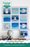 Polar Babies Quilt and Pillow PDF pattern