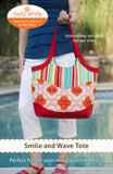 Smile and Wave Tote Bag PDF Sewing Pattern