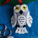 Snowy Owl Ornament PDF PATTERN