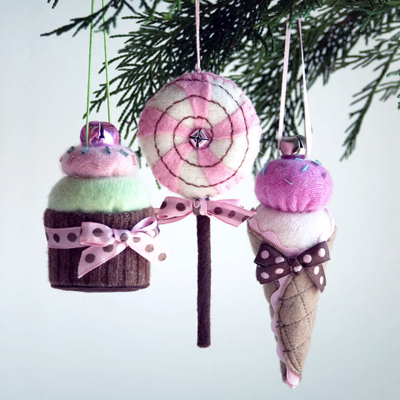 Sweet Shoppe Ornament Set - PDF PATTERN